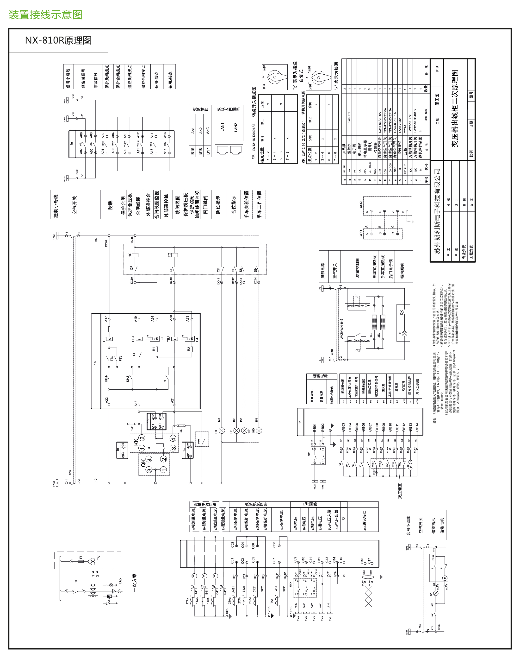 NX-810R系列彩屏微機(jī)保護(hù)裝置